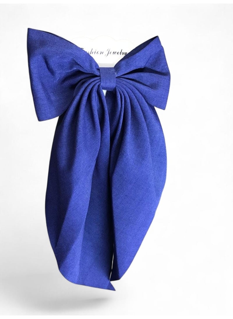 توكة منقار كبيرة من القماش، مشبك شعر قوي وثابت، تصميم عملي وأنيق لتصفيف الشعر اليومي والمناسبات - Image 1